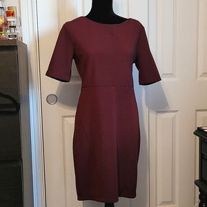 Sugarlips maroon short sleeve dress